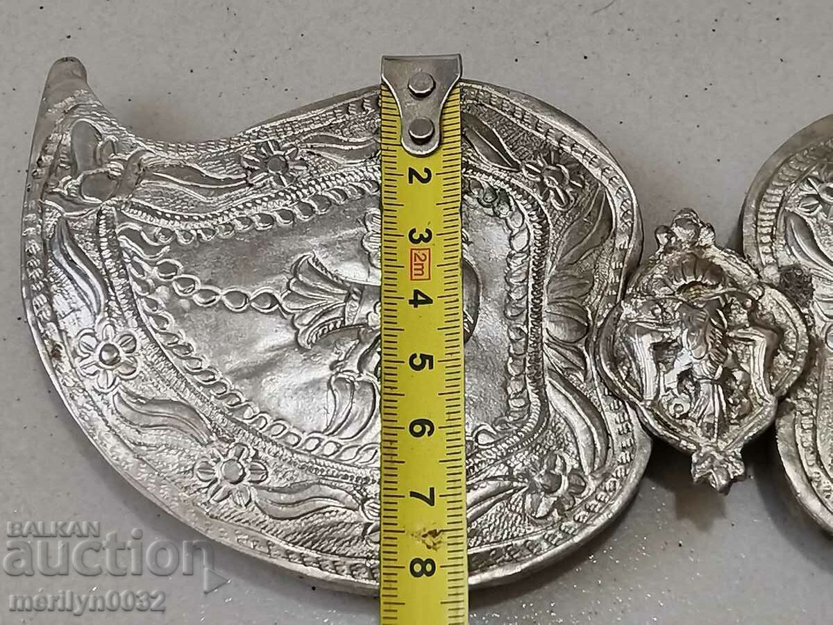 Auction Revival hammered pafti pafta silver Auction Revival hammered pafti pafta silver