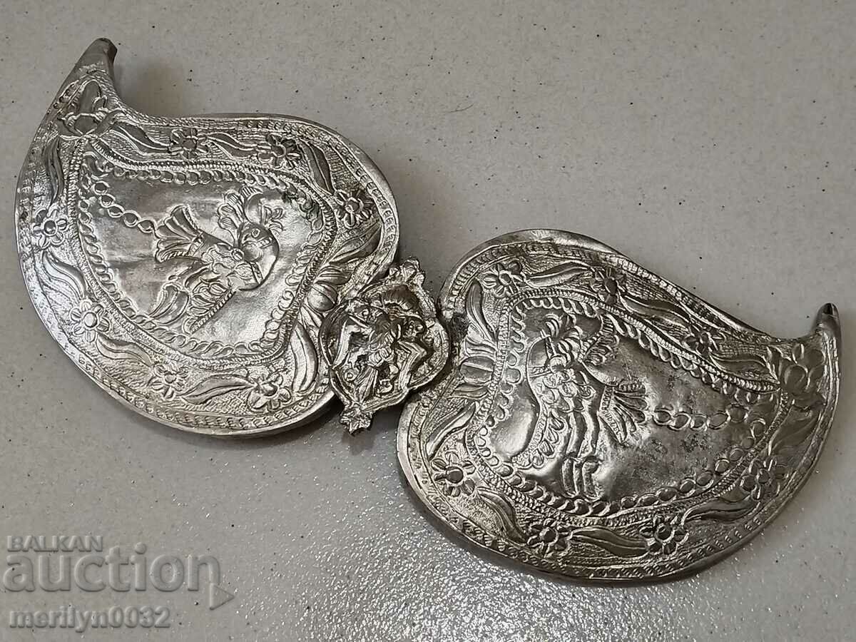 Revival hammered pafti pafta silver Revival hammered pafti pafta silver