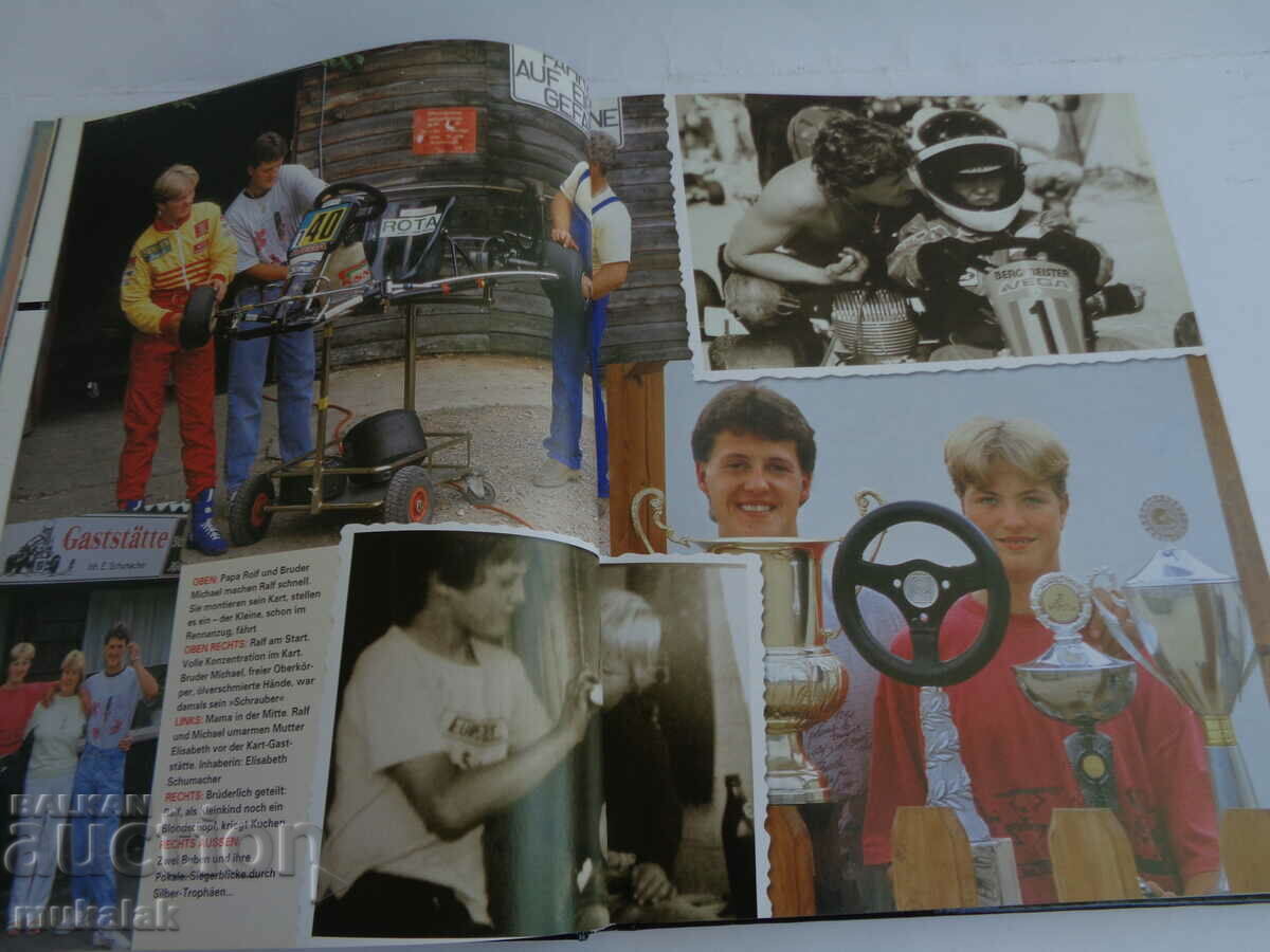 Auction  F1 FORMULA 1 SCHUMAHER BOOK CAR CAR RALLY