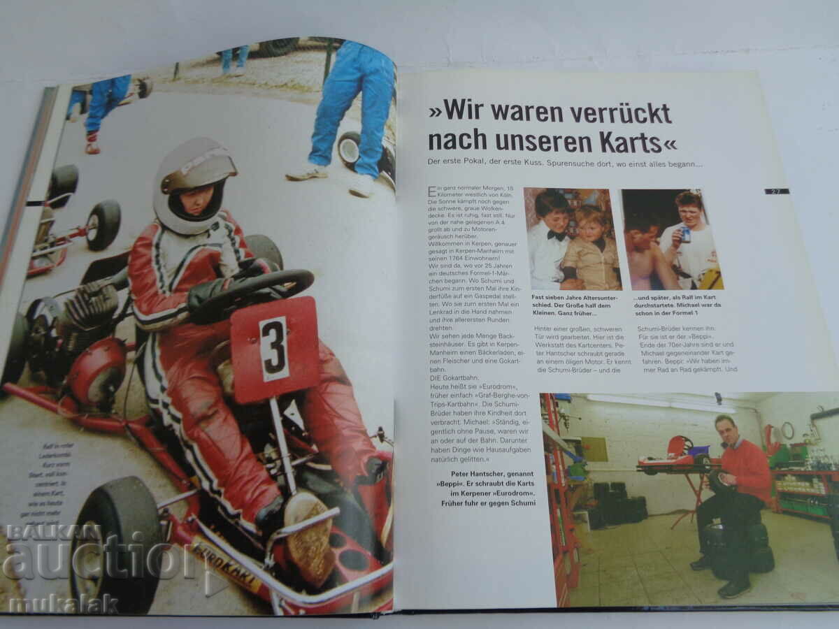 Delivery of F1 FORMULA 1 SCHUMAHER BOOK CAR CAR RALLY