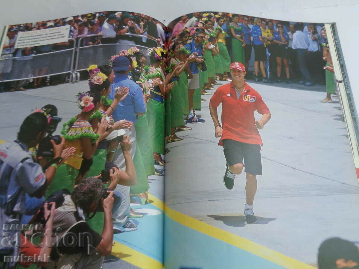 F1 FORMULA 1 SCHUMAHER BOOK CAR CAR RALLY - 7