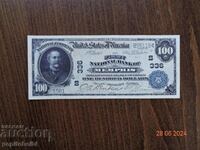 Bancnotă veche și rară din SUA - 1903 bancnota este o copie
