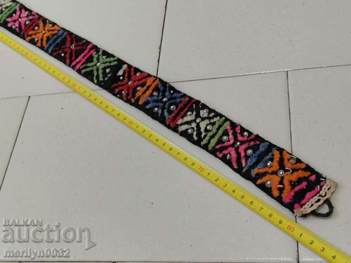 Old handwoven belt, girdle, costume belt - 5 Old handwoven belt, girdle, costume belt - 5