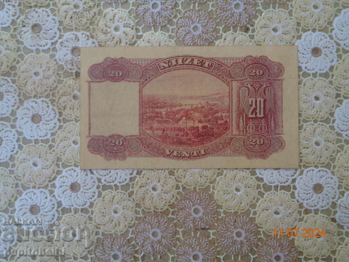 Albania rar 20 de franci 1926. Copie bancnote cu preț € 4.00 | 7.82 BGN