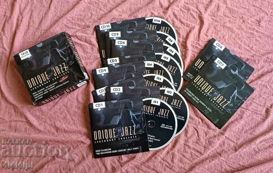 Collection of CDs (jazz) - 8 pcs. with price 15.00 BGN | € 7.67 Collection of CDs (jazz) - 8 pcs. with price 15.00 BGN | € 7.67