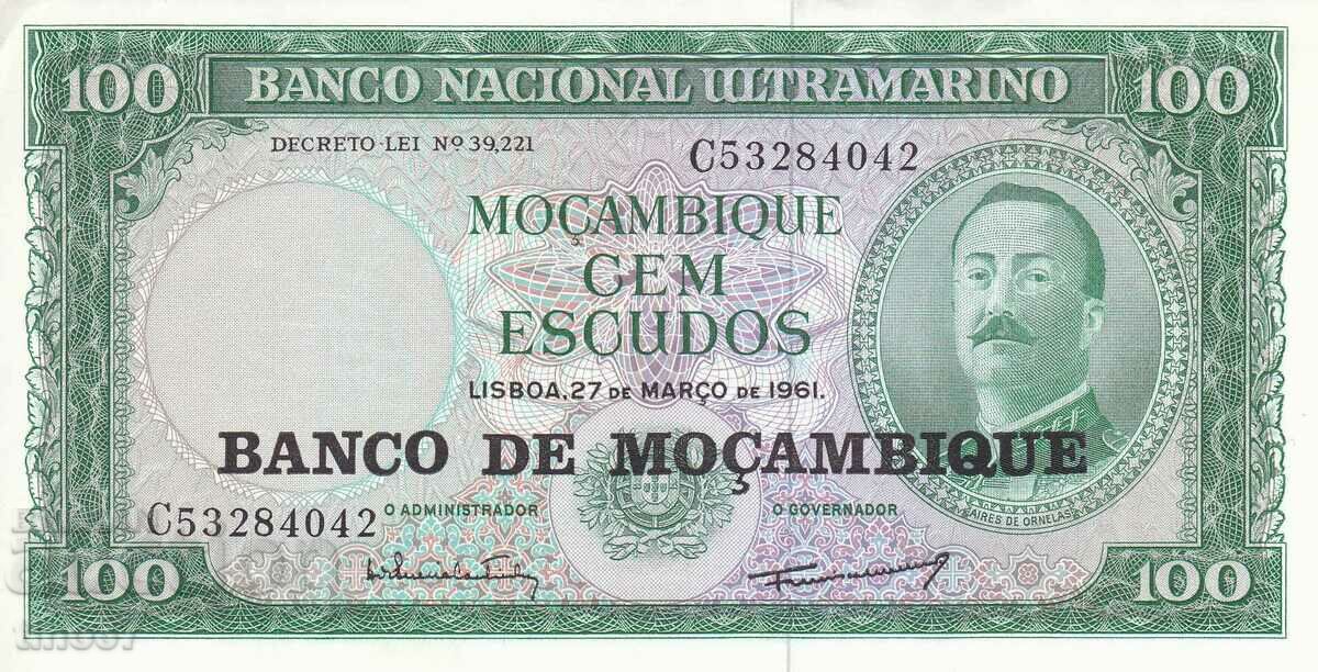tino37- MOZAMBIQUE - /PORTUGUESE/- 100 ESCUDOS - 1961 - AU with price 1.50 BGN | € 0.77 tino37- MOZAMBIQUE - /PORTUGUESE/- 100 ESCUDOS - 1961 - AU with price 1.50 BGN | € 0.77
