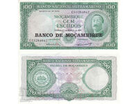 tino37- MOZAMBIC - /PORTUGEZA/- 100 ESCUDOS - 1961 - AU