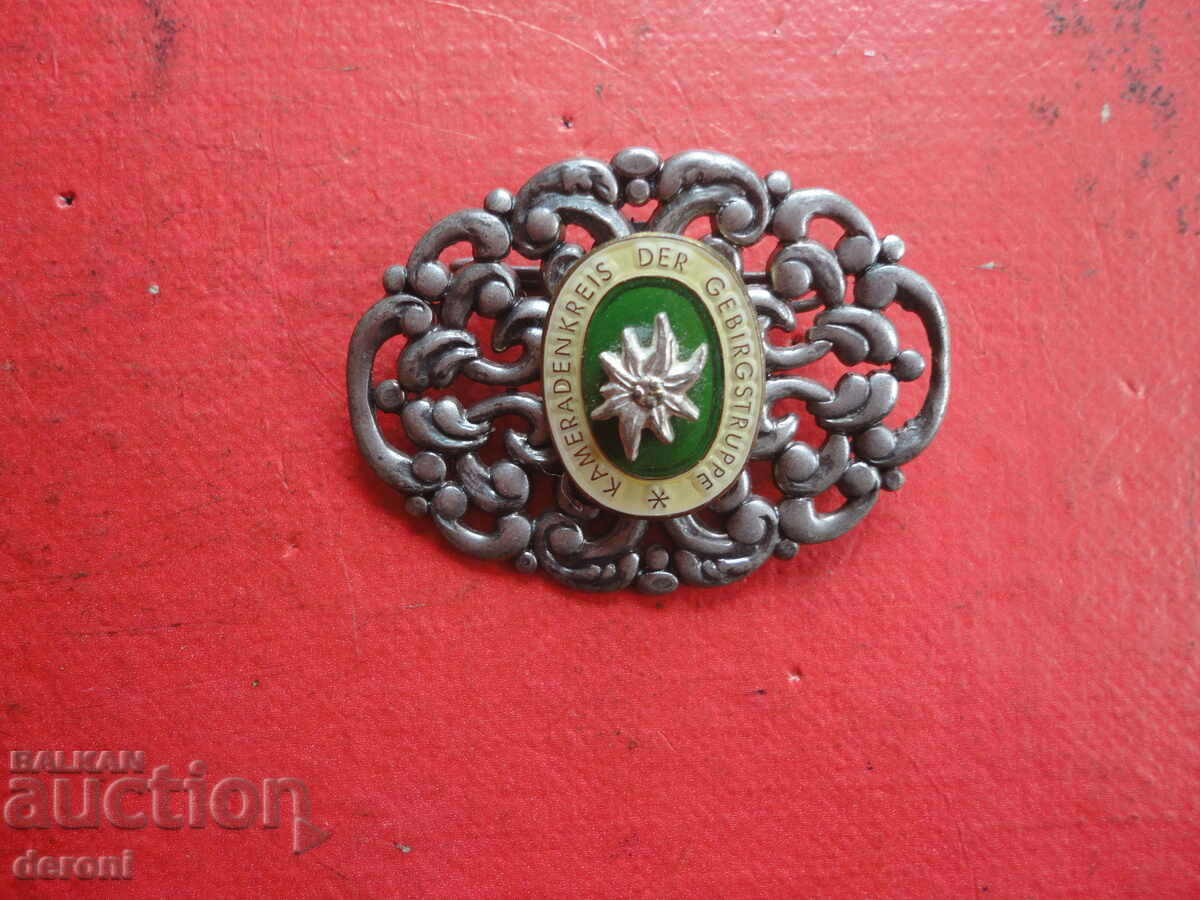 Немски армейски знак на планинските войски - 5 Немски армейски знак на планинските войски - 5