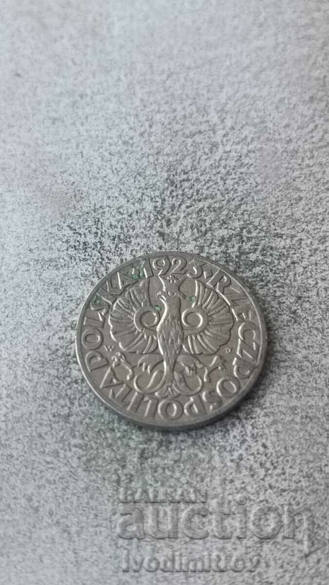 Poland 50 groszy 1923 with price 1.45 BGN | € 0.74