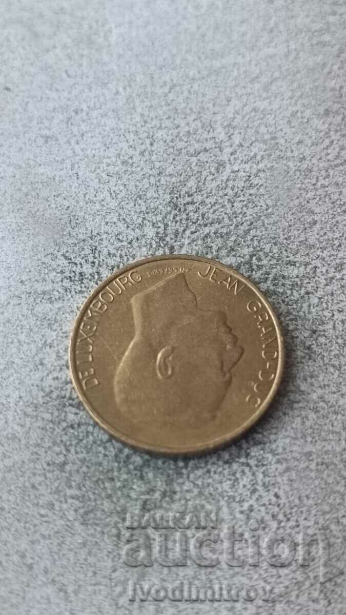 Люксенбург 5 франка 1988 с цена 1.45 лв. | € 0.74 Люксенбург 5 франка 1988 с цена 1.45 лв. | € 0.74