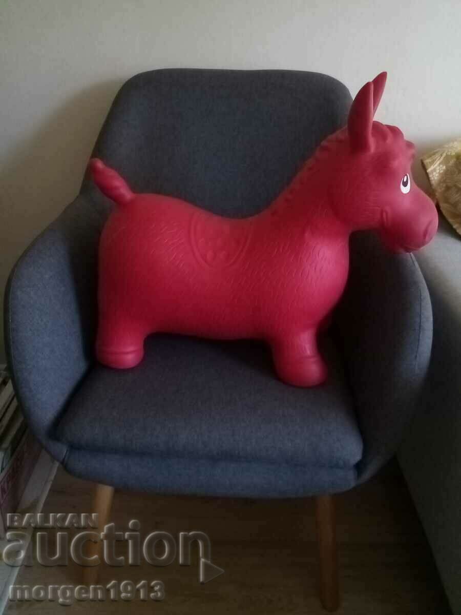 Children's Toy Rubber Donkey