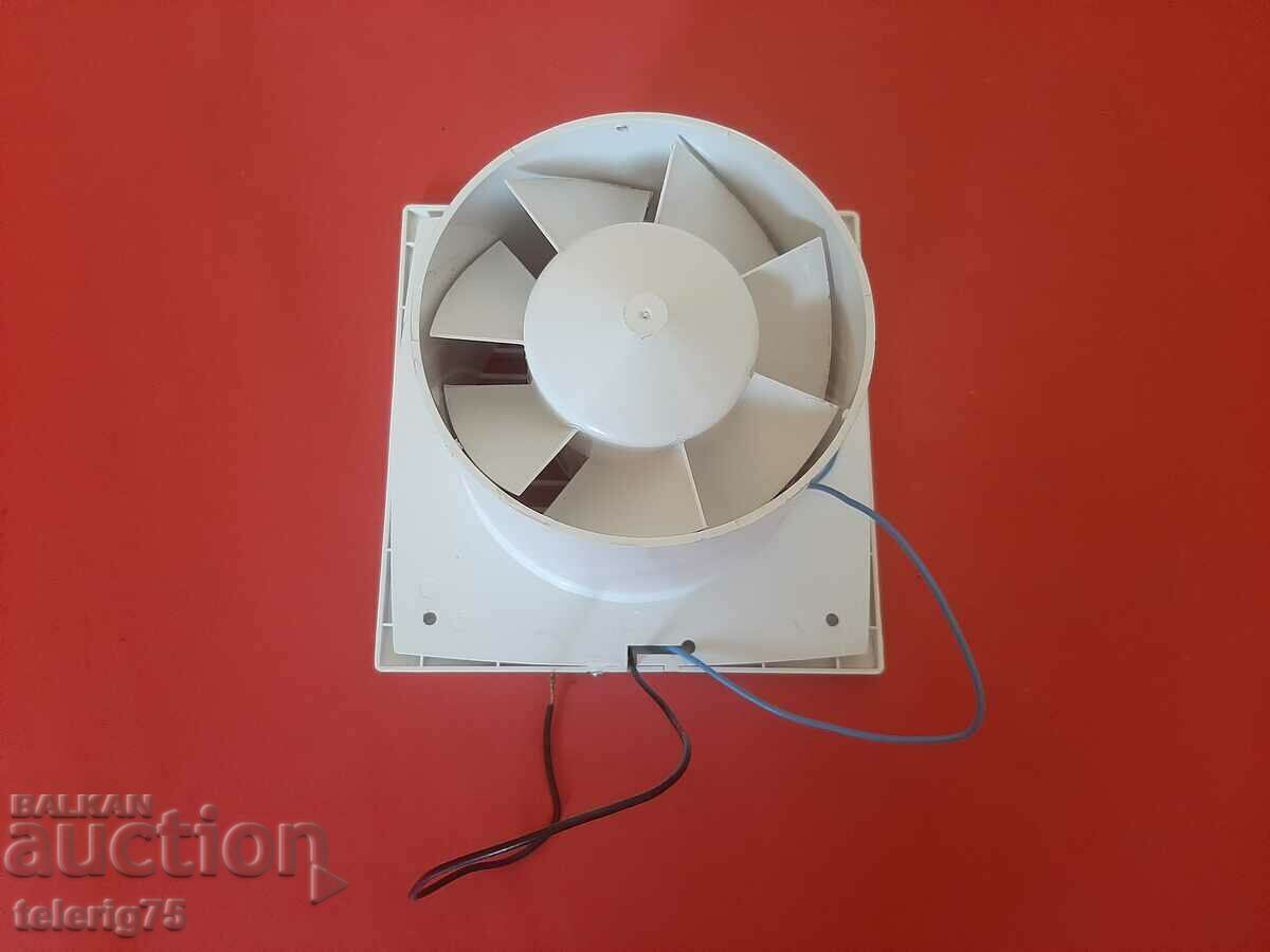 Bathroom fan-F125, 125mm, 16Wt, 180m3/h with price 20.00 BGN | € 10.23 Bathroom fan-F125, 125mm, 16Wt, 180m3/h with price 20.00 BGN | € 10.23