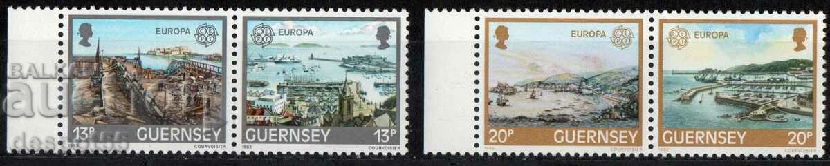 1983. Guernsey. Europa - Descoperiri.