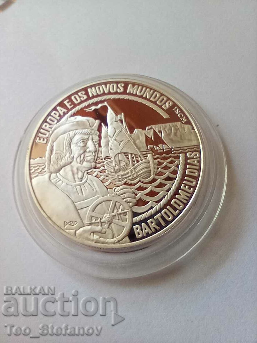 25 екю 1993 Португалия сребро със сертификат