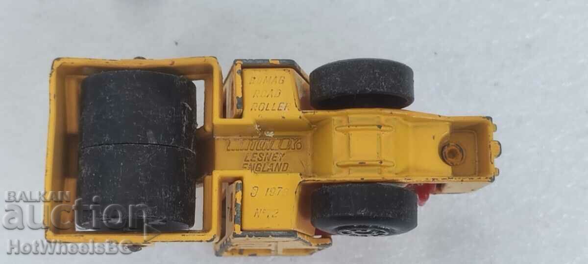 MATCHBOX LESNEY No 72C Bomag Road Roller 1979 - 6 MATCHBOX LESNEY No 72C Bomag Road Roller 1979 - 6