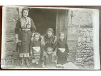 Bulgarian women from Macedonia with children