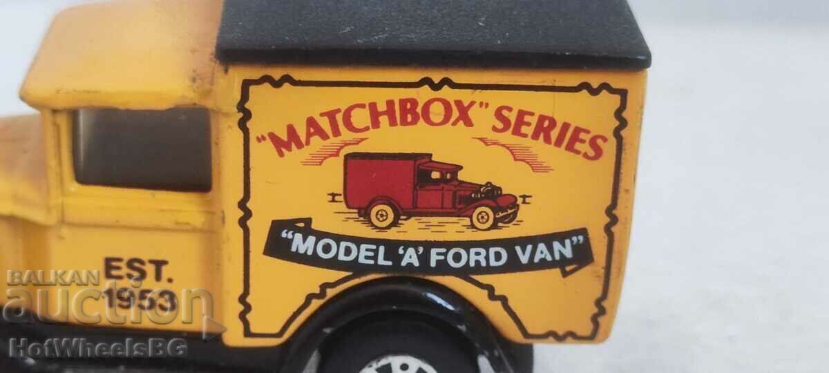 MATCHBOX LESNEY No. 38E Ford Model "A" 1982 with price 3.99 BGN | € 2.04 MATCHBOX LESNEY No. 38E Ford Model "A" 1982 with price 3.99 BGN | € 2.04