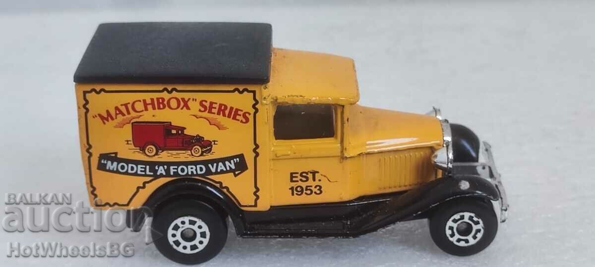 Auction MATCHBOX LESNEY No. 38E Ford Model "A" 1982 Auction MATCHBOX LESNEY No. 38E Ford Model "A" 1982