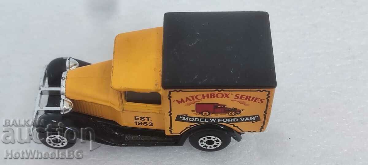 MATCHBOX LESNEY No. 38E Ford Model "A" 1982 - 6 MATCHBOX LESNEY No. 38E Ford Model "A" 1982 - 6
