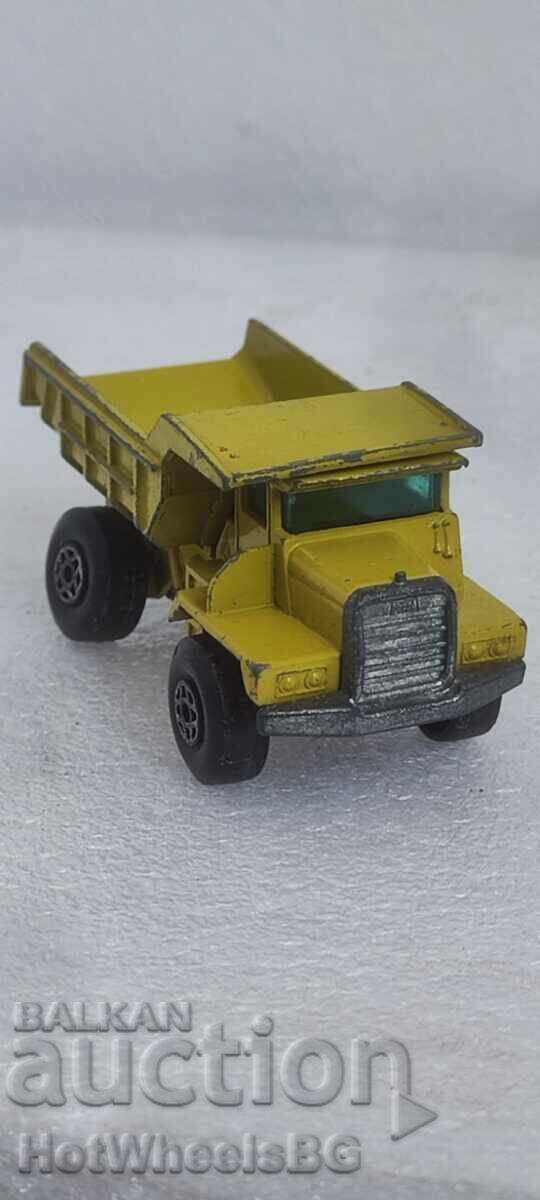 Delivery of MATCHBOX LESNEY No. 28A Mack Dump Truck 1970 Delivery of MATCHBOX LESNEY No. 28A Mack Dump Truck 1970