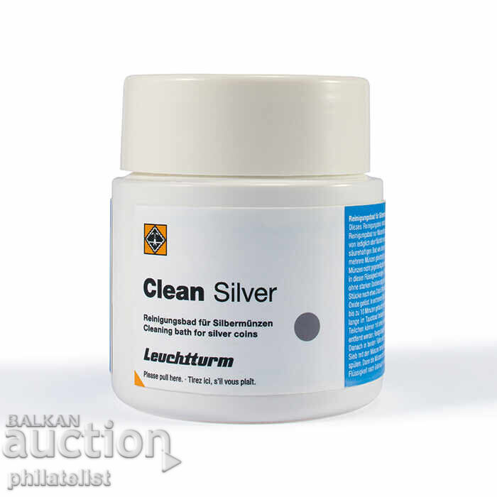 Leuchtturm - for cleaning silver coins 200 ml. Leuchtturm - for cleaning silver coins 200 ml.