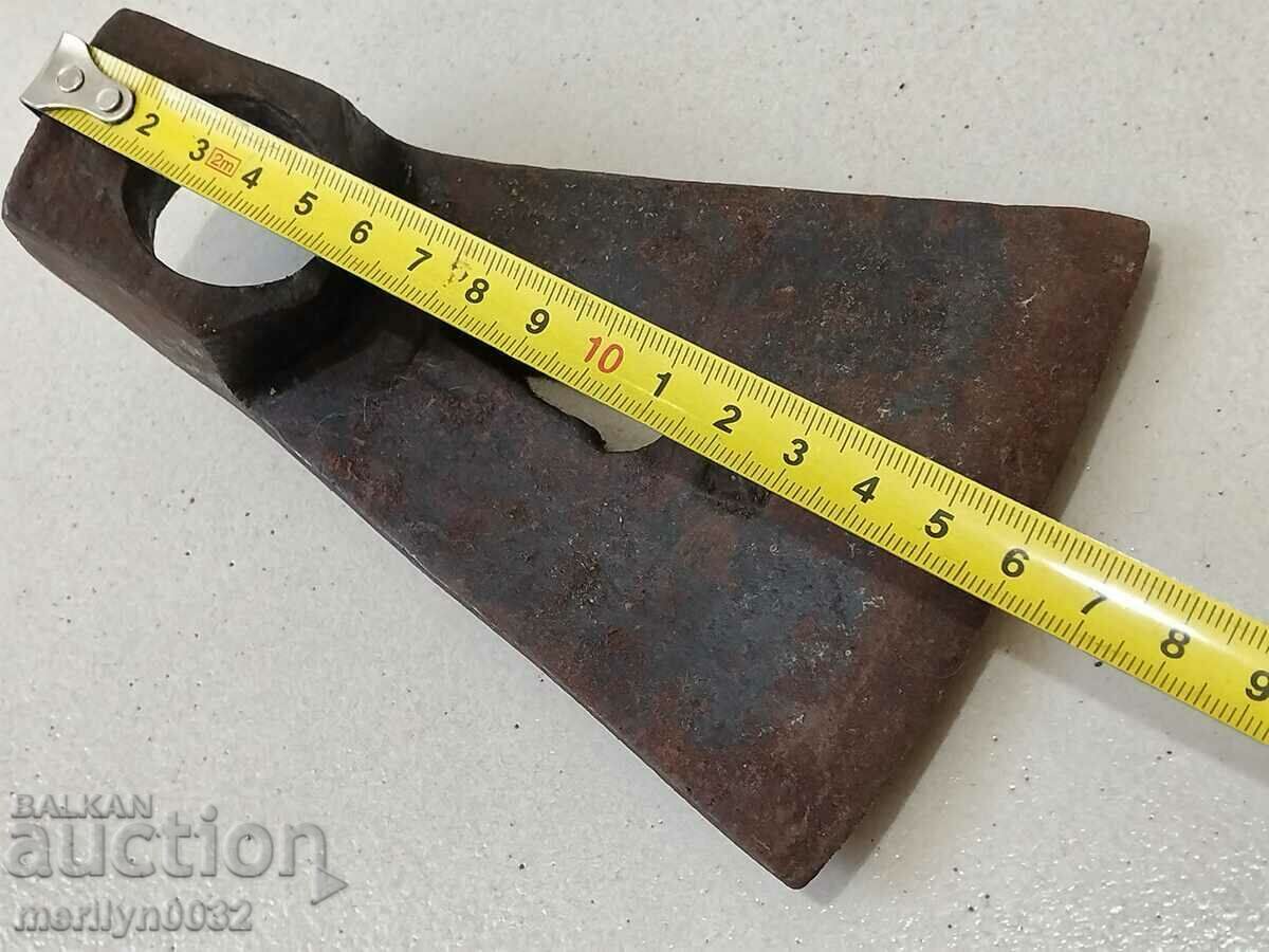 Carpenter's adze with master's stamp ax knife early 20th century - 5 Carpenter's adze with master's stamp ax knife early 20th century - 5