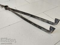 Dilaf vechi, clește, fier forjat pentru cuptor