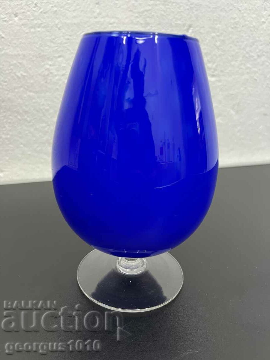 Стъклена ваза-чаша №5657