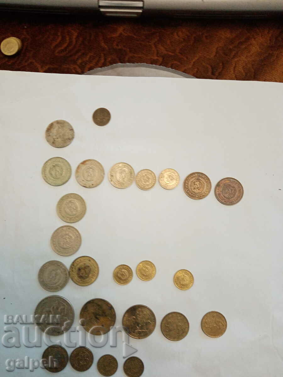 N. R. BULGARIA / R. BULGARIA - COINS - 25 pcs. - BGN 8 - 6 N. R. BULGARIA / R. BULGARIA - COINS - 25 pcs. - BGN 8 - 6