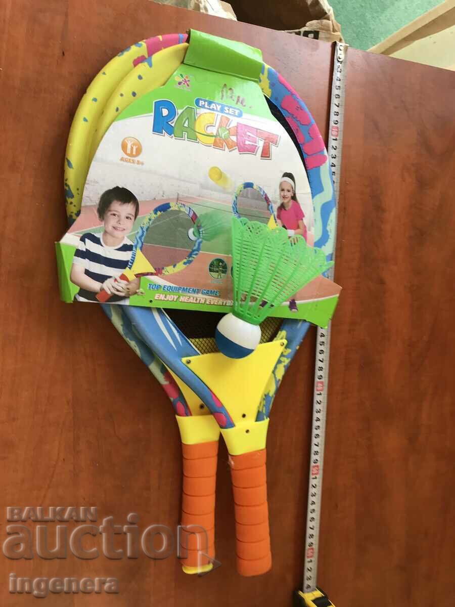 FEDERAL RACKETS CHILDREN'S GAME with price 4.00 BGN | € 2.05 FEDERAL RACKETS CHILDREN'S GAME with price 4.00 BGN | € 2.05