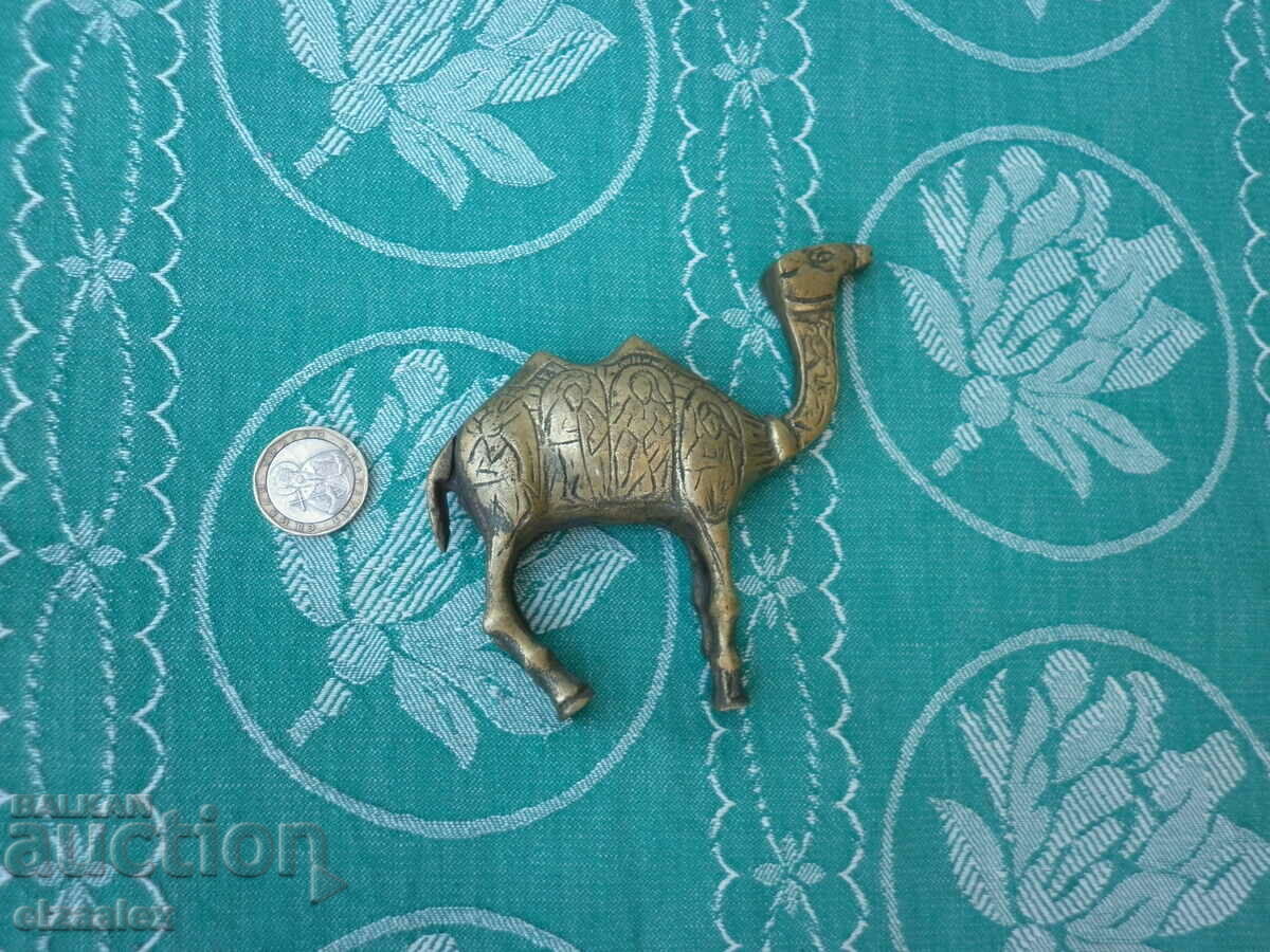 Old bronze camel