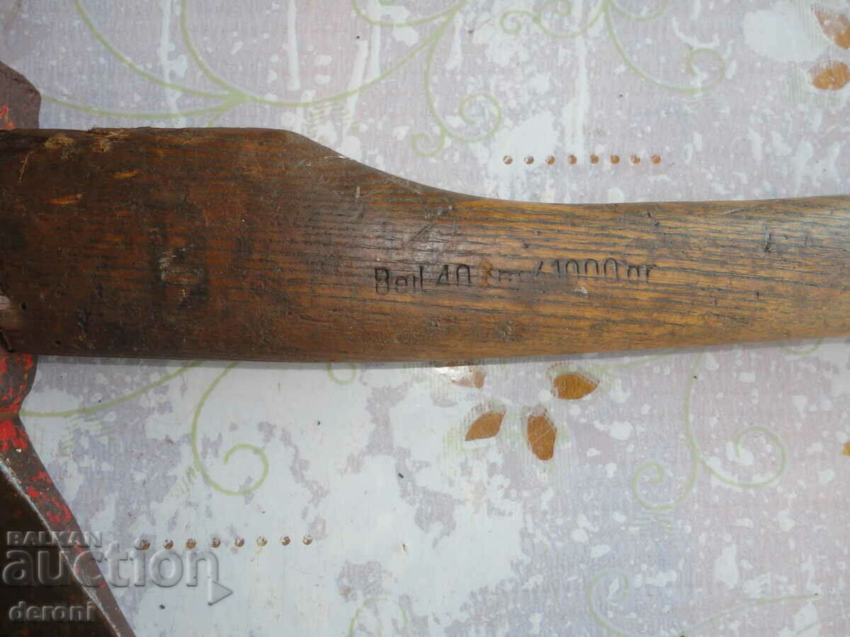 Auction  Great old German ax ax marks 1