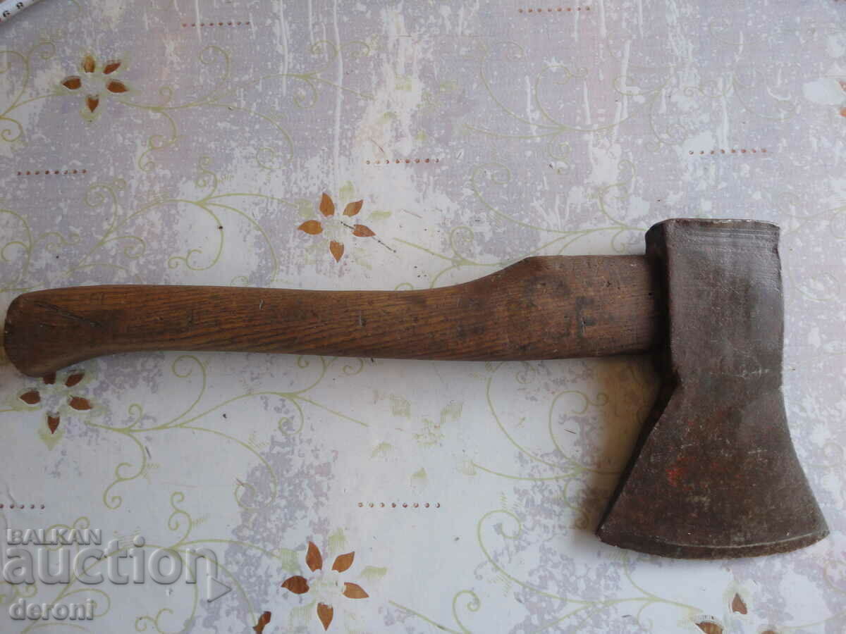 Great old German ax ax marks 1 - 5