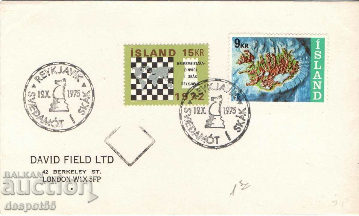 1975. Iceland. Traveled envelope.
