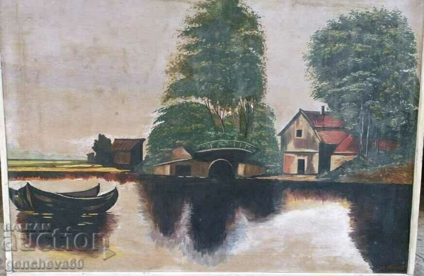 Old Author's Painting Ivan Mitev - signed with price € 120.00 | 234.70 BGN