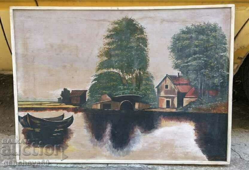 Auction  Old Author's Painting Ivan Mitev - signed