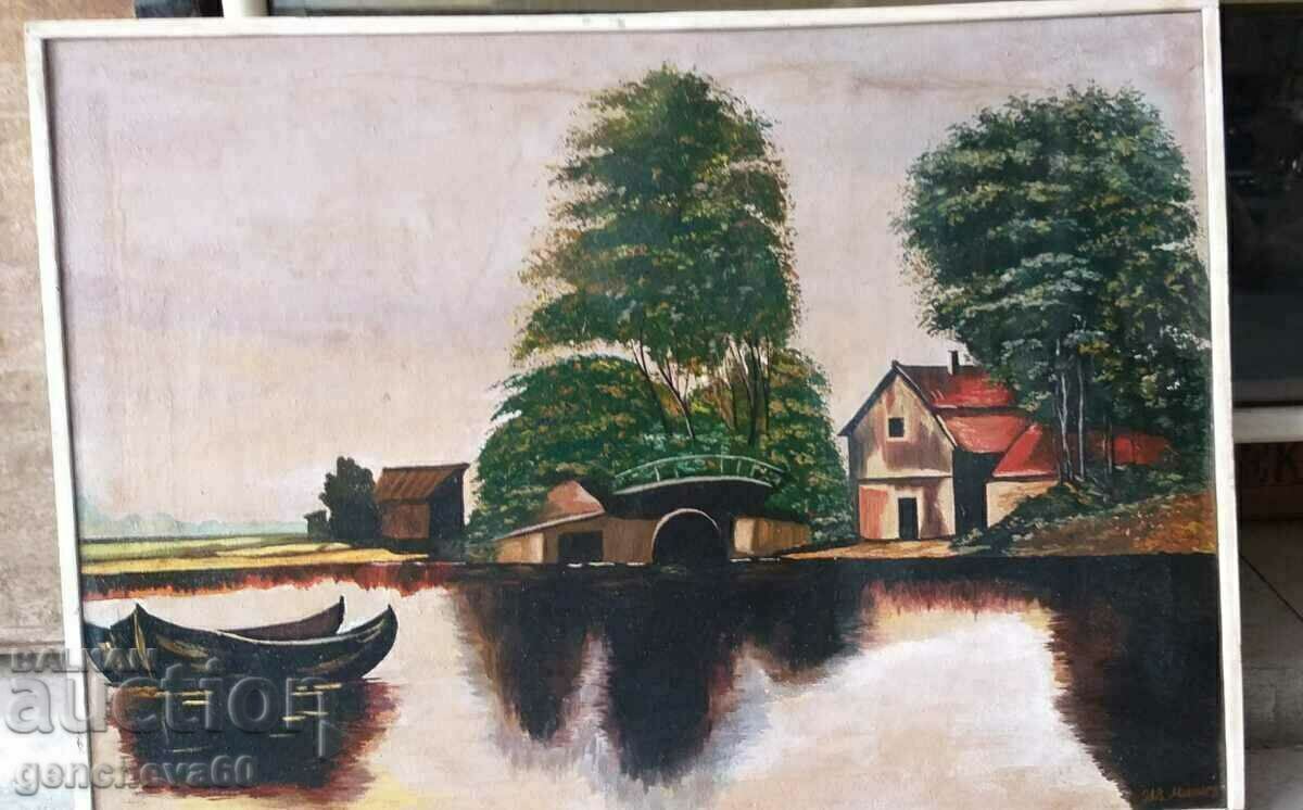 Old Author's Painting Ivan Mitev - signed - 5