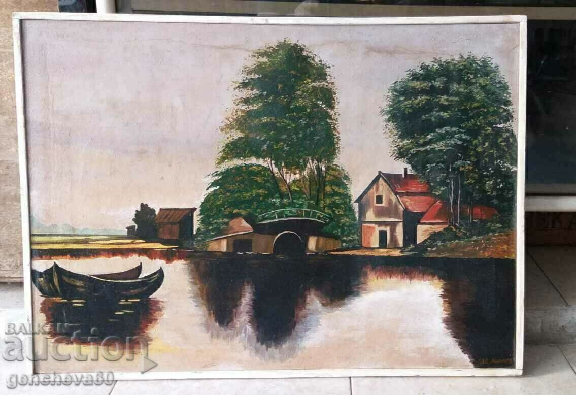 Old Author's Painting Ivan Mitev - signed - 6