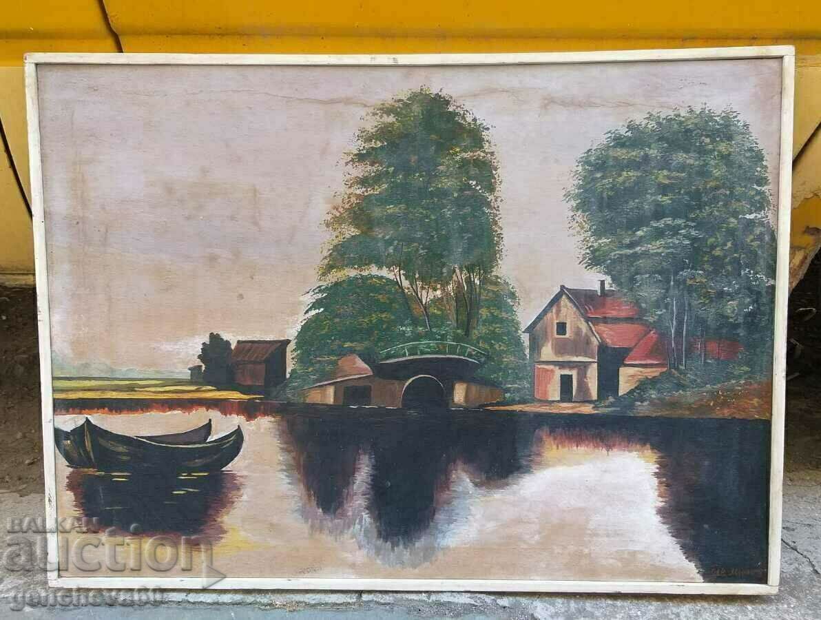 Old Author's Painting Ivan Mitev - signed