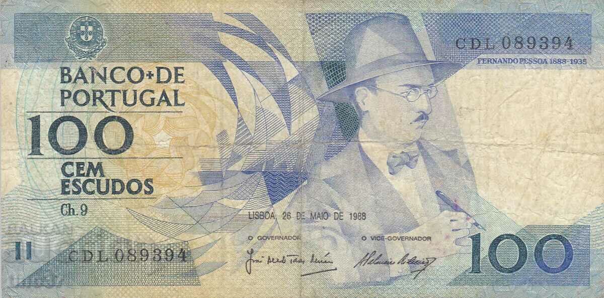 tino37- ΠΟΡΤΟΓΑΛΙΑ - 100 ΕΣΚΟΥΔΑ - 1988 με τιμή 4.90 BGN | € 2.51 tino37- ΠΟΡΤΟΓΑΛΙΑ - 100 ΕΣΚΟΥΔΑ - 1988 με τιμή 4.90 BGN | € 2.51