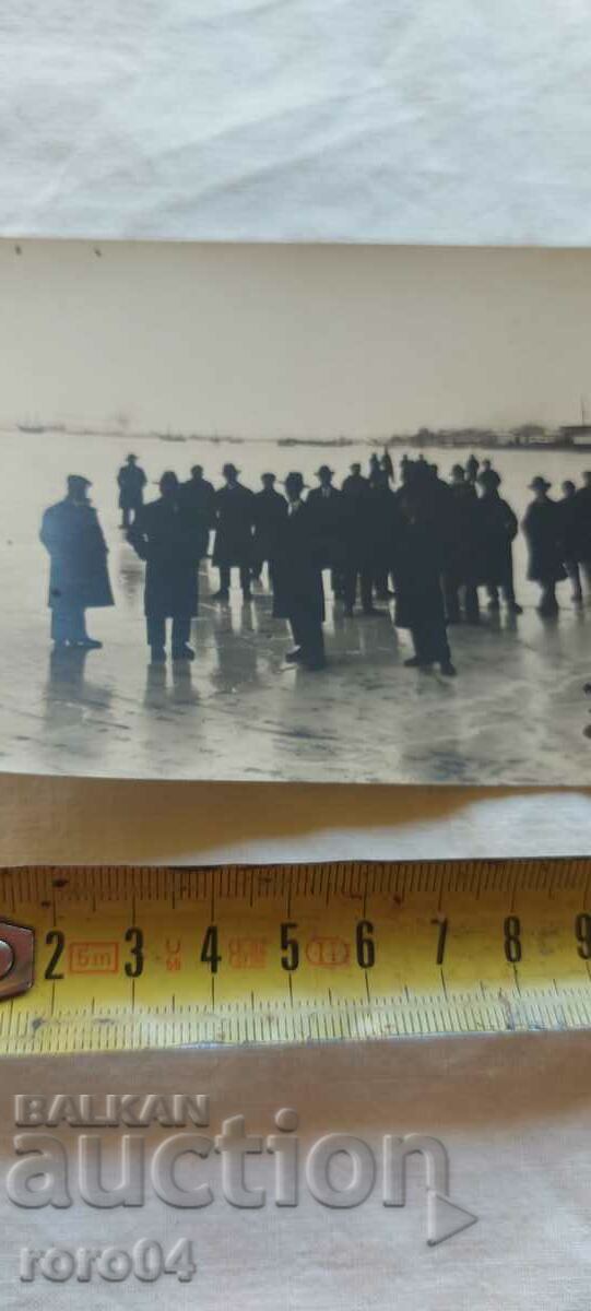 BURGAS - FROZEN SEA - 1929 - 5 BURGAS - FROZEN SEA - 1929 - 5