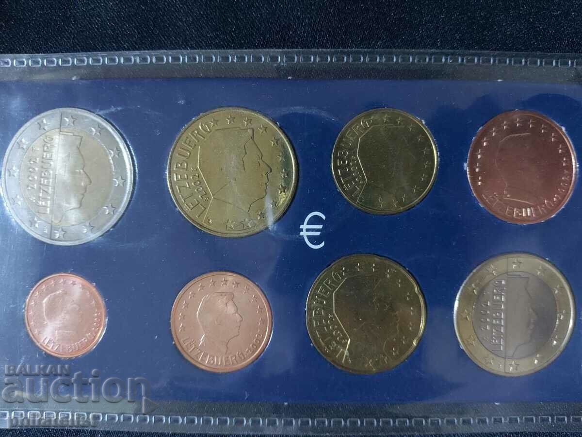 Luxembourg 2002 - Euro set - 1 cent to 2 euro series UNC with price 23.00 BGN | € 11.76 Luxembourg 2002 - Euro set - 1 cent to 2 euro series UNC with price 23.00 BGN | € 11.76