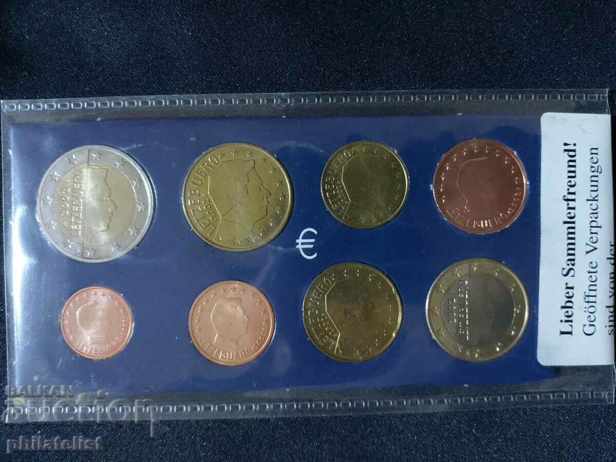 Λουξεμβούργο 2002 - Σετ ευρώ - Σειρά 1 σεντ έως 2 ευρώ UNC