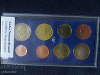Olanda 1999-2001 - Euro set serie de la 1 cent la 2 euro
