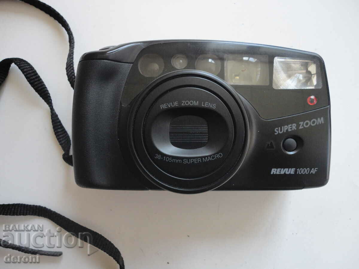 Camera camera Revue 1000 AF Super Zoom with price 50.00 BGN | € 25.56 Camera camera Revue 1000 AF Super Zoom with price 50.00 BGN | € 25.56