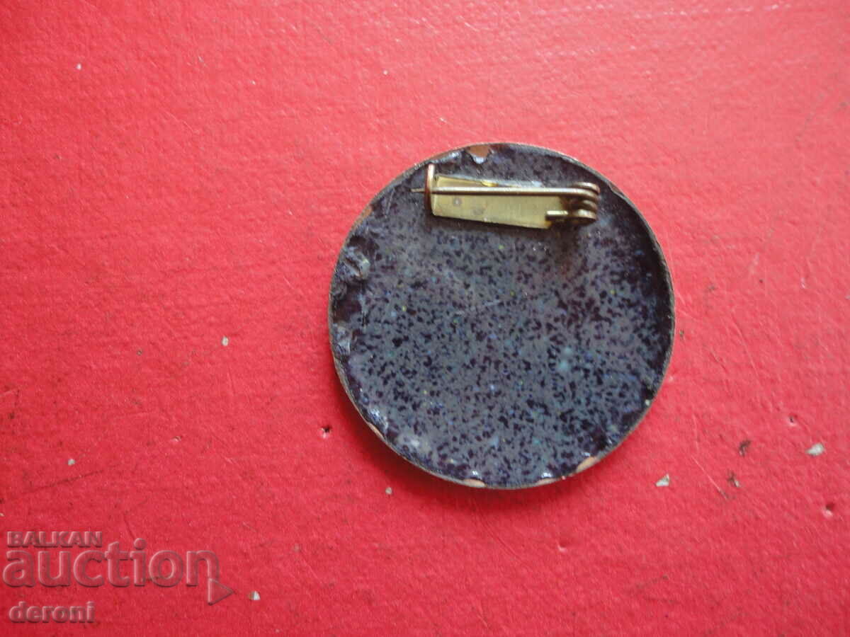 Auction  A great enamel brooch