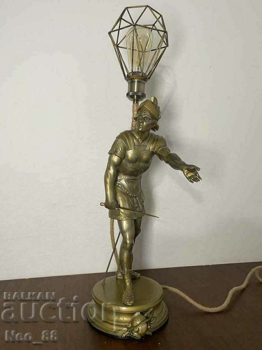 Roman Legionnaire Lamp