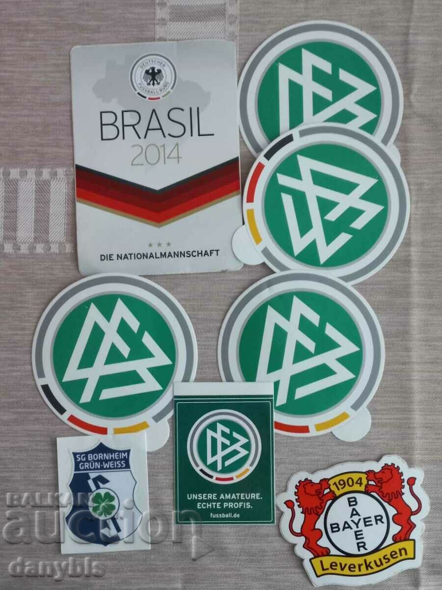 Soccer - Lot of Germany stickers