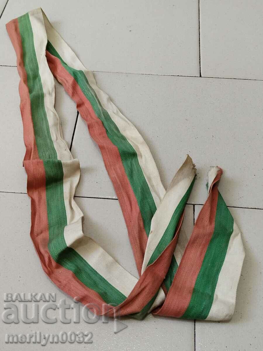 Delivery of Tricolor Bulgarian scarf Kingdom of Bulgaria belt belt Delivery of Tricolor Bulgarian scarf Kingdom of Bulgaria belt belt