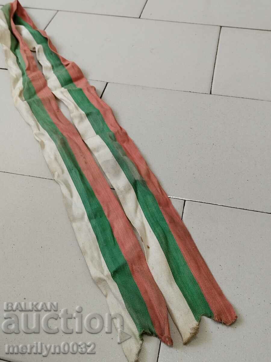 Tricolor Bulgarian scarf Kingdom of Bulgaria belt belt